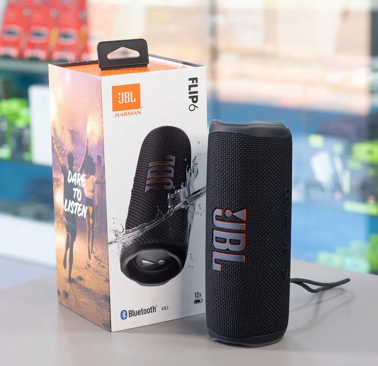 JBL FLIP 6  - BLUETOOTH A PRUEBA DE AGUA