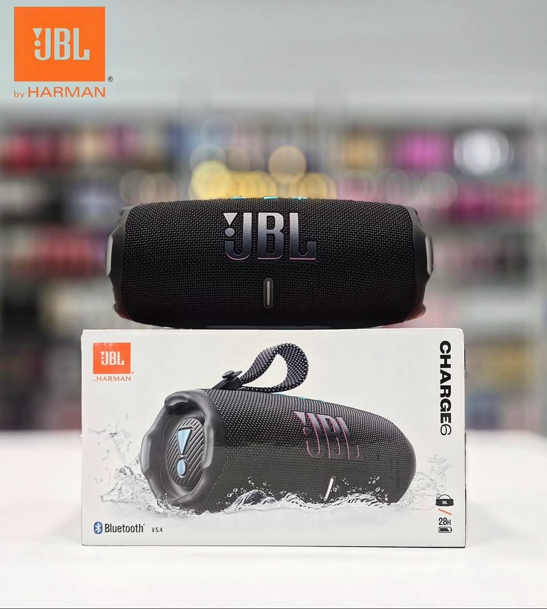 JBL CHARGE 6 - ¡POTENCIA Y SONIDO IMBATIBLES!